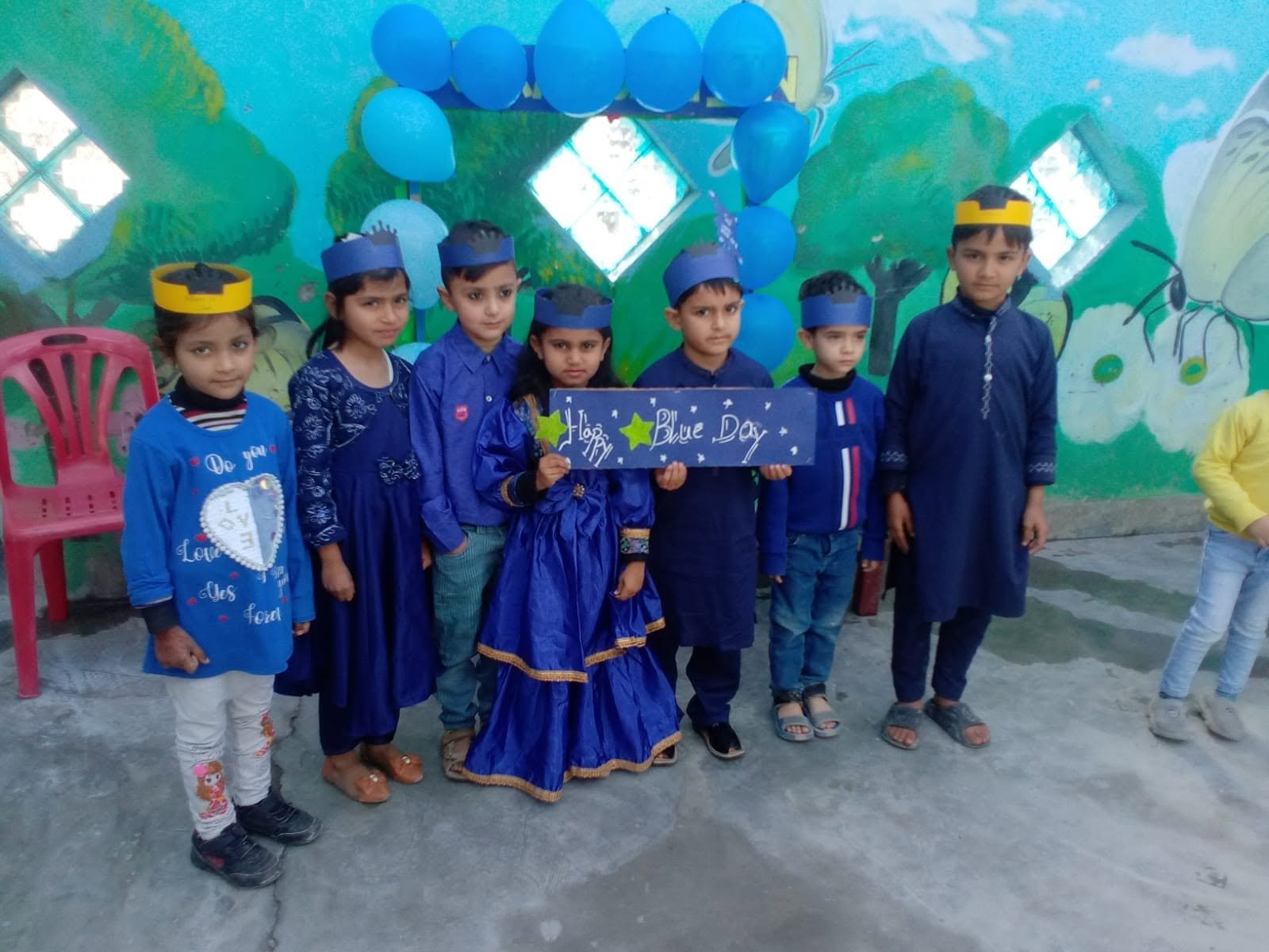 Kids Lyceum students participating in a school activity